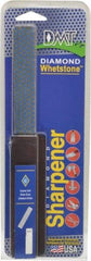 DMT - Coarse Grade, Diamond Whetstone Sharpener - 45 Micron, Diamond Area 4.3" Long x 7/8" Wide - Apex Tool & Supply