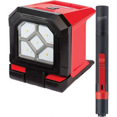 Milwaukee Tool - Cordless Work Lights Voltage: 18 Run Time: Up to 20 hours - Apex Tool & Supply