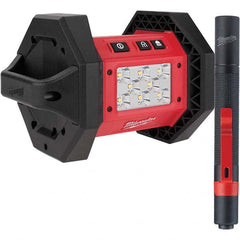 Milwaukee Tool - Cordless Work Lights Voltage: 18 Run Time: 3 hrs. - Apex Tool & Supply