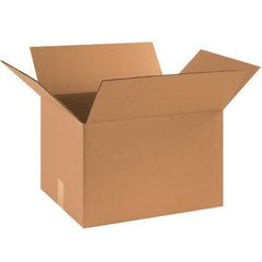 Made in USA - Pack of (25), 14" Wide x 18" Long x 12" High Corrugated Shipping Boxes - Apex Tool & Supply
