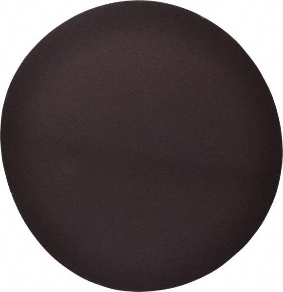 Norton - 12" Diam, 120 Grit Aluminum Oxide Adhesive PSA Disc - Medium Grade, Brown, X Weighted Backing, Flexible - Apex Tool & Supply