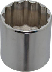Proto - 1-5/16", 1/2" Drive, Standard Hand Socket - 12 Points, 1-55/64" OAL, Chrome Vanadium, Chrome Finish - Apex Tool & Supply