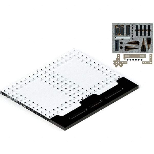 Phillips Precision - CMM Fixtures Type: Fixture Kits & Sets Plate Design: Standard - Apex Tool & Supply