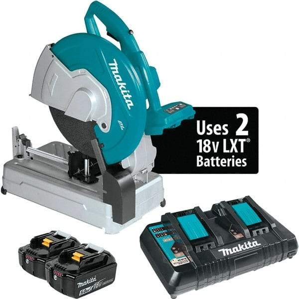Makita - Chop & Cut-Off Saws Cutting Style: Straight Blade Diameter (Inch): 14 - Apex Tool & Supply