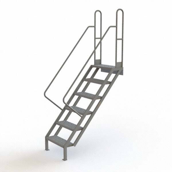TRI-ARC - Rolling & Wall Mounted Ladders & Platforms Type: Stairway Slope Ladder Style: Stair Unit - Apex Tool & Supply