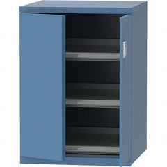LISTA - 45 Compartment Bright Blue Steel Modular Storage Cabinet - Apex Tool & Supply