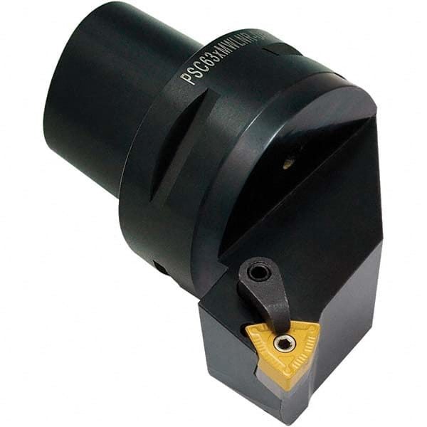 Techniks - Size C6 65mm External Left Hand Modular Turning & Profiling Cutting Unit Head - Apex Tool & Supply