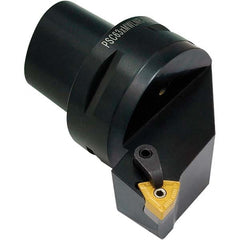 Techniks - Size C6 65mm External Left Hand Modular Turning & Profiling Cutting Unit Head - Apex Tool & Supply