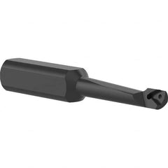 Criterion - 0.312" Min Bore Diam, 1-7/16" Max Bore Depth, 1/2" Shank Diam, Boring Bar - Apex Tool & Supply