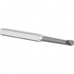 Criterion - 0.1" Min Bore Diam, 3/5" Max Bore Depth, 1/8" Shank Diam, Boring Bar - Apex Tool & Supply