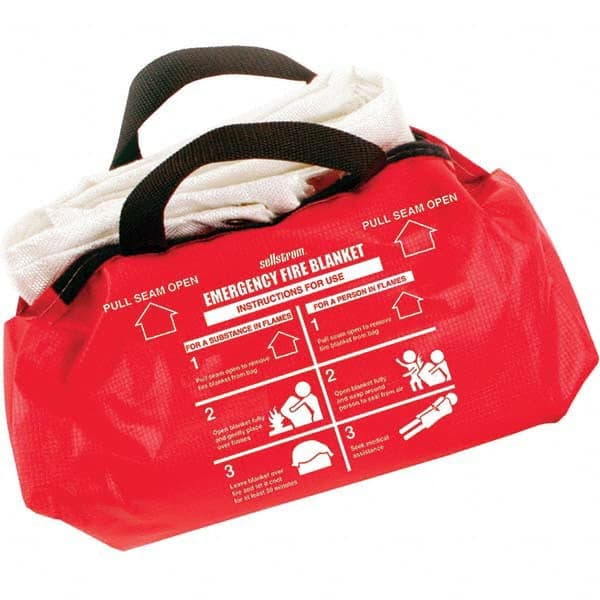 Sellstrom - Emergency & Rescue Blankets Type: Fire Blanket Material: Fiberglass - Apex Tool & Supply