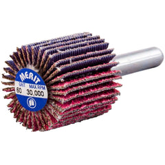 Merit Abrasives - Mounted Flap Wheels Abrasive Type: Coated Outside Diameter (Inch): 1 - Apex Tool & Supply