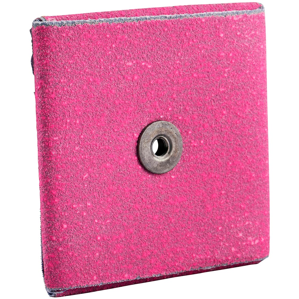 Merit Abrasives - Cross & Square Pads Pad Type: Square Abrasive Material: Ceramic Alumina - Apex Tool & Supply