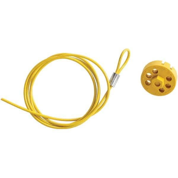 Brady - Cable Lockouts Cable Length (Feet): 4.917 Number of Lockout Points: 8 - Apex Tool & Supply