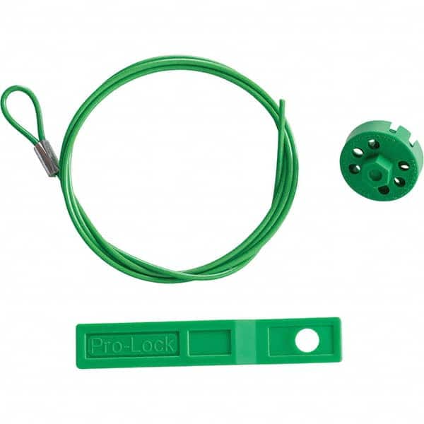 Brady - Cable Lockouts Cable Length (Feet): 4.917 Number of Lockout Points: 8 - Apex Tool & Supply