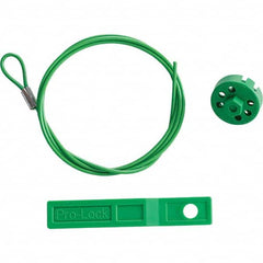 Brady - Cable Lockouts Cable Length (Feet): 4.917 Number of Lockout Points: 8 - Apex Tool & Supply