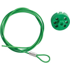 Brady - Cable Lockouts Cable Length (Feet): 4.917 Number of Lockout Points: 8 - Apex Tool & Supply