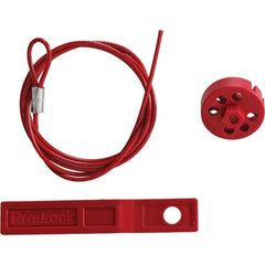 Brady - Cable Lockouts Cable Length (Feet): 4.917 Number of Lockout Points: 8 - Apex Tool & Supply