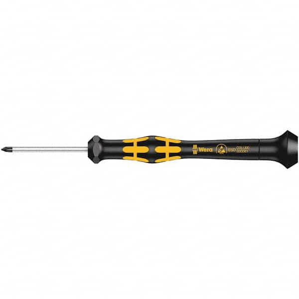 Wera - Precision & Specialty Screwdrivers Type: Microstix Screwdriver Overall Length Range: 3" - 6.9" - Apex Tool & Supply