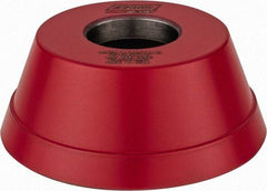 Norton - 3-3/4" Diam, 1-1/4" Hole Size, 1-1/2" Overall Thickness, 100 Grit, Type 11 Tool & Cutter Grinding Wheel - Fine Grade, CBN, Resinoid Bond - Apex Tool & Supply