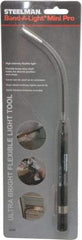 Steelman - Krypton Bulb, Mini Flashlight - Black Plastic Body, 2 AAA Batteries Included - Apex Tool & Supply