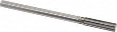 Made in USA - 0.641" Carbide-Tipped 6 Flute Chucking Reamer - Apex Tool & Supply