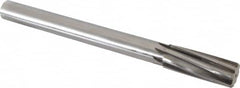 Made in USA - 1" Carbide-Tipped 8 Flute Chucking Reamer - Apex Tool & Supply
