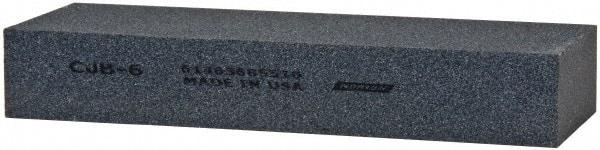 Norton - 6" Long x 2" Wide x 1" Thick, Silicon Carbide Sharpening Stone - Rectangle, Coarse Grade - Apex Tool & Supply