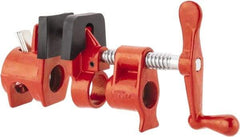 Bessey - 3/4" Pipe, 2-3/8" Throat Depth, Traditional Pipe Clamp - Apex Tool & Supply