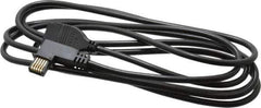 Mitutoyo - 80" Long SPC Cable - Use with Absolute Digimatic Scale Units, DP-1VR Series 264 Digimatic Mini-Processor & Calipers - Apex Tool & Supply