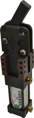 De-Sta-Co - 3,000 Lb Inner Hold Capacity, Vert Mount, Air Power Hold-Down Toggle Clamp - 3/8 NPT Port, 180° Bar Opening - Apex Tool & Supply