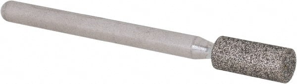 Dremel - 3/16" Head Diam, Cylinder End, Diamond Mounted Point - Apex Tool & Supply