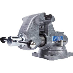 Wilton - Bench & Pipe Combination Vises Jaw Width (Inch): 4-1/2 Jaw Opening Capacity (Inch): 4-1/2 - Apex Tool & Supply