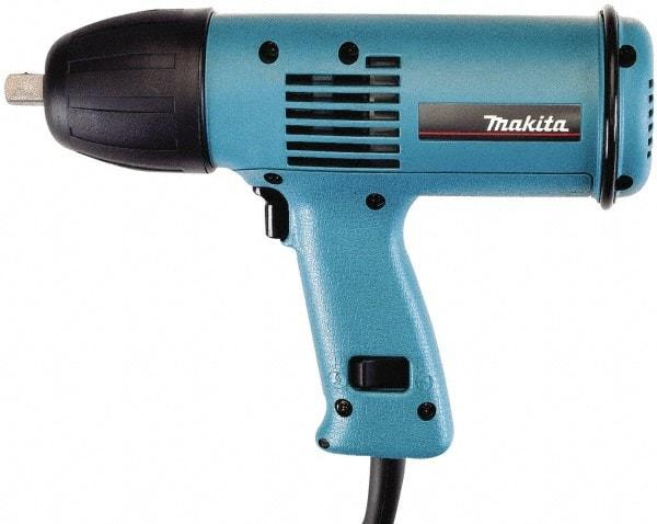 Makita - 1/2" Drive, 260 Ft/Lb Torque, Pistol Grip Handle, 2,000 RPM, Impact Wrench - 3.5 Amps, 120 Volts - Apex Tool & Supply