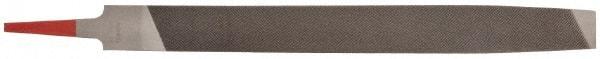 Simonds File - 12" Long, Bastard Cut, Mill American-Pattern File - Single Cut, Tang - Apex Tool & Supply