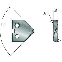 25/64 SUP COB TIN Y T-A INSERT - Apex Tool & Supply
