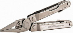 Leatherman - 17 Piece, Multi-Tool Set - Gray, 6-1/4" OAL, 4" Closed Length - Apex Tool & Supply