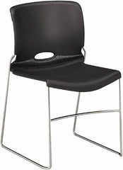 Hon - Polypropylene Lava Stacking Chair - Chrome Frame, 19 Inch Wide x 21 Inch Deep x 29 Inch High - Apex Tool & Supply