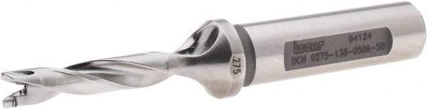Iscar - 0.275" to 0.291" Diam, 5xD, 1.38" Max Depth, 1/2" Shank Diam, 3.72" OAL, Replaceable-Tip Drill - FCP, ICK, ICK-2M, ICM, ICN, ICP, iCP-2M Insert, 7 Seat Size, 91043687 Toolholder, Series SumoCham - Apex Tool & Supply