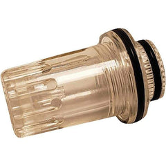 Dynabrade - 55 CFM Max Air Flow, 145 Max psi, Sight Dome Assembly - 140°F Max, For Use with 10671, 10673, 10675, 10677, 10679, 10681 - Apex Tool & Supply