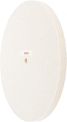 Value Collection - 10" Diam x 1/2" Thick Unmounted Buffing Wheel - 1 Ply, Polishing Wheel, 1/2" Arbor Hole, Hard Density - Apex Tool & Supply