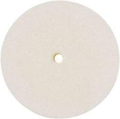 Value Collection - 8" Diam x 1" Thick Unmounted Buffing Wheel - 1 Ply, Polishing Wheel, 1/2" Arbor Hole, Soft Density - Apex Tool & Supply