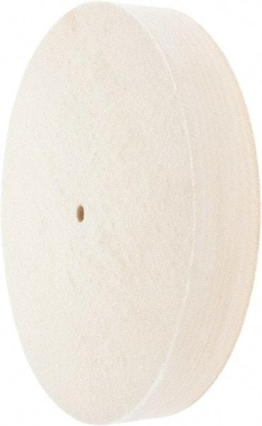Value Collection - 12" Diam x 2" Thick Unmounted Buffing Wheel - 1 Ply, Polishing Wheel, 1/2" Arbor Hole, Soft Density - Apex Tool & Supply
