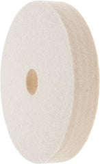 Value Collection - 6" Diam x 1" Thick Unmounted Buffing Wheel - 1 Ply, Polishing Wheel, 1" Arbor Hole, Soft Density - Apex Tool & Supply