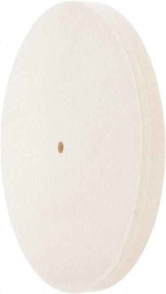 Value Collection - 12" Diam x 1" Thick Unmounted Buffing Wheel - 1 Ply, Polishing Wheel, 1/2" Arbor Hole, Medium Density - Apex Tool & Supply