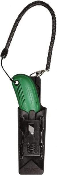 PHC - Retractable Safety Cutter - 6 Blades, Plastic Ergonomic Handle - Apex Tool & Supply