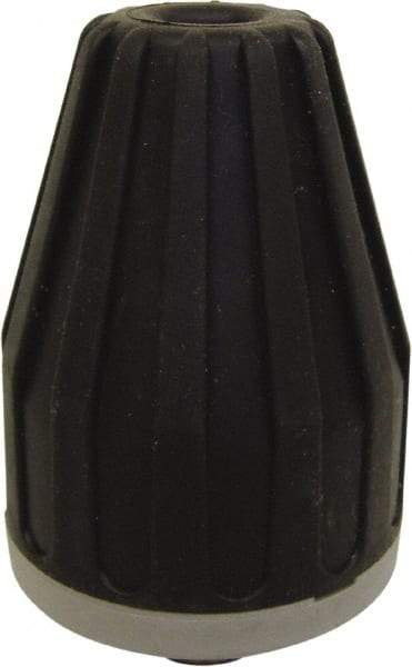 Kranzle - 4,750 psi Rotating, Brass, Ceramic, Plastic & Rubber, Turbo Pressure Washer Nozzle - 1.19mm Orifice Diam, 1/4" Thread, Female, Black & Gray - Apex Tool & Supply