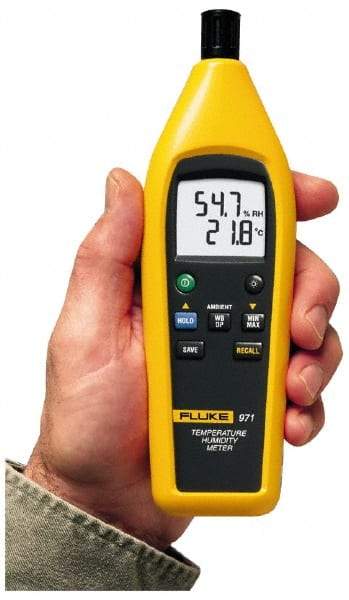 Fluke - Thermometer/Hygrometers & Barometers Type: Thermo-Hygrometer Minimum Relative Humidity (%): 5 - Apex Tool & Supply