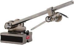 SPI - 2 Spindle, 4 and 7 Inch Spindle Length, Surface Gage - 2-1/4 Inch Long x 1-5/8 Inch Wide Base, 7/8 Inch Overall Height - Apex Tool & Supply