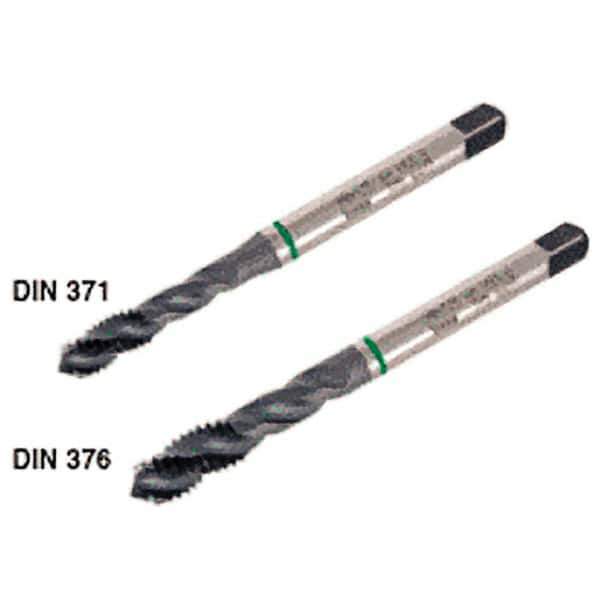 Iscar - M4x0.70 Metric Coarse 6H Spiral Flute Tap - High Speed Steel, 63mm OAL, Right Hand Flute, Right Hand Thread, Series TP5 - Exact Industrial Supply
